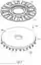 Fig. 06 - Fluid manifolds for floor cleaning machine