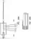 Fig. 50 - Mechanisms for controlling rotation of outer cannula for use in endoscopic tool