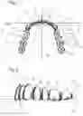 Fig. 04 - Artificial teeth set including mandibular coupled artificial teeth having an arch shape and maxillary coupled artificial teeth having an arch shape