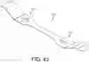 Fig. 43 - Cleaning device system to clean a surgical scope, which cleaning device system includes an attachment element to attach the cleaning device, being positioned outside the body of a patient, to a trocar