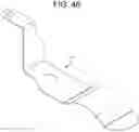 Fig. 46 - Cleaning device system to clean a surgical scope, which cleaning device system includes an attachment element to attach the cleaning device, being positioned outside the body of a patient, to a trocar