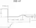 Fig. 47 - Cleaning device system to clean a surgical scope, which cleaning device system includes an attachment element to attach the cleaning device, being positioned outside the body of a patient, to a trocar