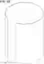 Fig. 68 - Cleaning device system to clean a surgical scope, which cleaning device system includes an attachment element to attach the cleaning device, being positioned outside the body of a patient, to a trocar