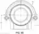 Fig. 86 - Cleaning device system to clean a surgical scope, which cleaning device system includes an attachment element to attach the cleaning device, being positioned outside the body of a patient, to a trocar