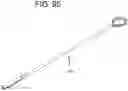 Fig. 95 - Cleaning device system to clean a surgical scope, which cleaning device system includes an attachment element to attach the cleaning device, being positioned outside the body of a patient, to a trocar