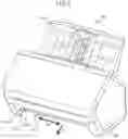 Fig. 09 - Paper ejection apparatus including tray stored in a housing to be pullable out