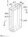 Fig. 02 - LINK BODY, FOLDING STRUCTURE PROVIDED WITH SAME LINK BODY, AND SEPARATING MEMBER USED FOR SAME FOLDING STRUCTURE