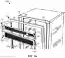 Fig. 02 - Members and locks for securing devices and/or slots in a computer rack