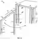 Fig. 07 - Members and locks for securing devices and/or slots in a computer rack