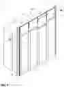 Fig. 02 - Header panel assembly for preventing air circulation above electronic equipment enclosure