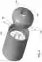 Fig. 06 - Shaped monolithic controlled release device for improved drug release in implantable medical leads and leadless pacemakers