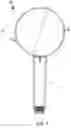 Fig. 02 - Handheld shower assembly