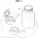 Fig. 07 - Pill bottle with removable pill container cap