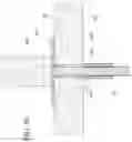 Fig. 97 - Concrete boss anchor