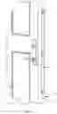 Fig. 02 - Return cartridge for door handles
