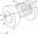 Fig. 01 - Rotary Piston Engine with Solid Particle Fuel Capability
