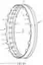 Fig. 04 - Support ring with thermal heat shield for case flange