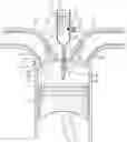 Fig. 01 - VARIABLE VOLUME PRE-CHAMBER FOR A COMBUSTION ENGINE