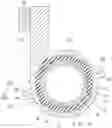 Fig. 01 - Vibration body unit and vibration body support structure
