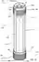 Fig. 22 - Portable lantern light with multiple operating modes