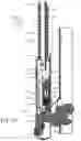 Fig. 12 - Hinge assembly with slow close and/or slow open characteristics