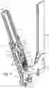 Fig. 16 - Hinge assembly with slow close and/or slow open characteristics
