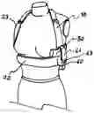 Fig. 01 - CONCEALED WEAPON HOLSTER HARNESS AND COVER