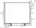 Fig. 01 - Hinged ballistic resistant panel