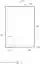 Fig. 02 - Liquid crystal display panel with border areas of miniscule dimensions