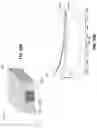 Fig. 08 - Dielectric waveguide including a dielectric material with cavities therein surrounded by a conductive coating forming a wall for the cavities