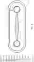 Fig. 06 - Heater cable having a tapered profile