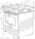 Fig. 01 - Range with suspended cooktop