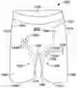 Fig. 01 - Lower body article of apparel having dynamic vent-slit structure