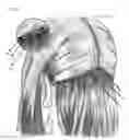 Fig. 09 - Hidden row hair extension method
