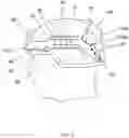 Fig. 07 - Mounting system for accessories on a safety helmet