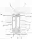 Fig. 01 - Stabilizing device for a piece of furniture or a device