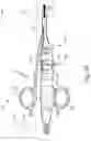 Fig. 05 - Knife auto-return assembly for electrosurgical shears