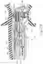 Fig. 41 - Knife auto-return assembly for electrosurgical shears