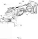 Fig. 02 - Angle grinder and shield assembly thereof