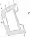 Fig. 02 - Surfaces of plastic glazing of tailgates