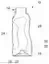 Fig. 01 - Pressure reinforced plastic container and related method of processing a plastic container