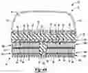 Fig. 43 - Stacked cushioning arrangement for sole structure