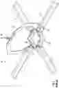 Fig. 02 - Sprinkler drop bracket for intersecting downlight
