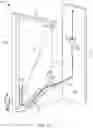 Fig. 36 - Climbing-wall and pendulum-fall, swing apparatus and method