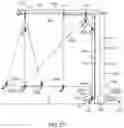 Fig. 46 - Climbing-wall and pendulum-fall, swing apparatus and method