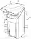 Fig. 01 - Accommodating means for a dispensing container