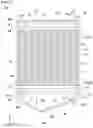 Fig. 14 - Heat exchanger headers with buffer and damping materials