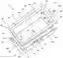 Fig. 01 - Convertible storage tray and garbage bag holder and method of using the same to collect garbage or hold an item