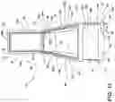 Fig. 10 - Convertible storage tray and garbage bag holder and method of using the same to collect garbage or hold an item