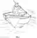 Fig. 06 - Dinghy made from separate floating elements